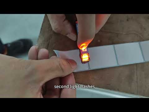 How to use or set a label sensor?