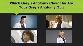 Which Grey's Anatomy Character Are You? Grey's Anatomy Quiz screenshot 5