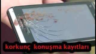 Kan Donduran Polis Telefon Kayıtları.Gelen Aramalar Ve İtiraflar