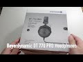 Beyerdynamic DT 770 PRO 32Ohm Over-Ear Headphones Unboxing