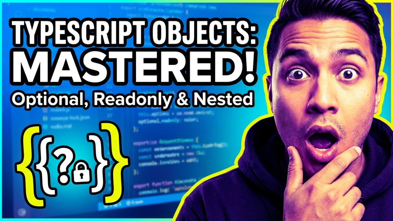 Object Typing in TypeScript | Optional, Readonly & Nested Objects - YouTube