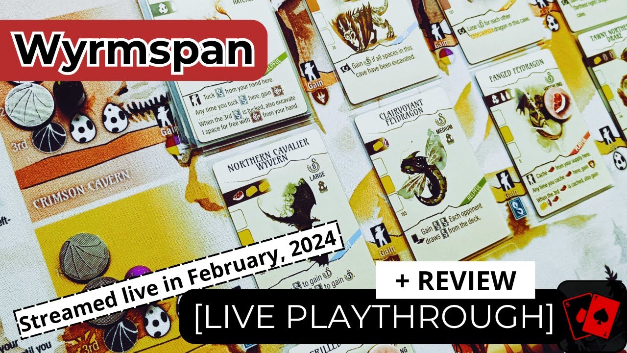 Playthrough (Live) | Wyrmspan - YouTube