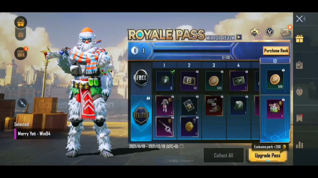 Month 6 Royal pass rewards || BGMI