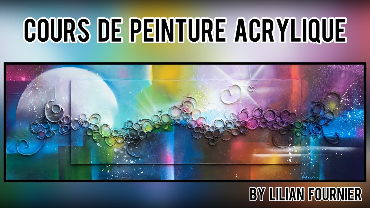 Cours commenté de peinture / apprendre la peinture acrylique - YouTube