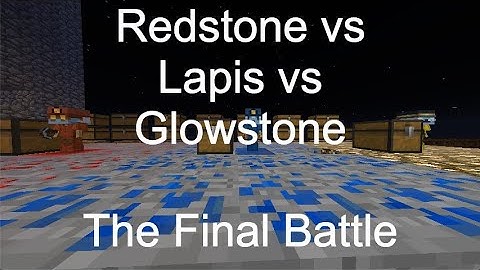 Redstone vs Lapis vs Glowstone: Which is the best money making minion? Part 1- Hypixel Skyblock