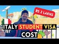Cost of Studying in Italy in Hindi ! Indian Student in Italy