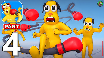 Annoying Uncle Punch Game - Gameplay Walkthrough Part 4 - Ragdoll Break Punch (Android, iOS)