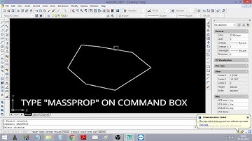 How to find out the Centroid of an area in AutoCAD || C.G. of an Area by Ankit Nayak