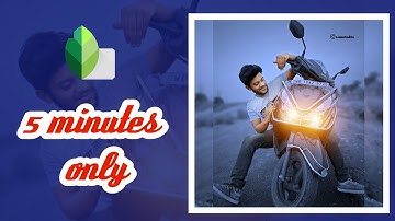 Creative snapseed photo editing in just 3 steps only by using mobile | #smart #snapseed