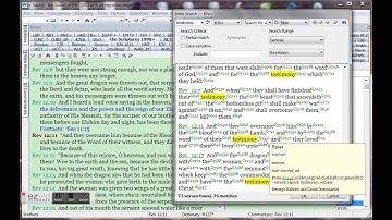 Using E-Sword For WordStudy