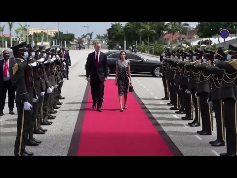 Visita del oficial del Rey Felipe VI a Angola