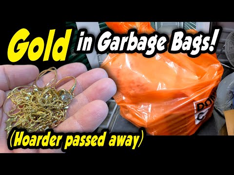 FOUND GOLD in the GARBAGE BAGS! Hoarder passed away and I bought his locker  at the storage auction. 