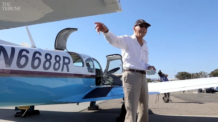 WWII pilot celebrates 100th birthday with solo fli...
