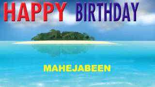 Mahejabeen   Card Tarjeta - Happy Birthday