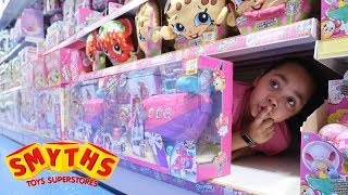 best hide and seek spot in smyths toys store toys andme