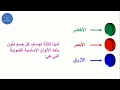ألوان الطيف تجريب وملاحظة ألوان الطيف تجريب وملاحظة