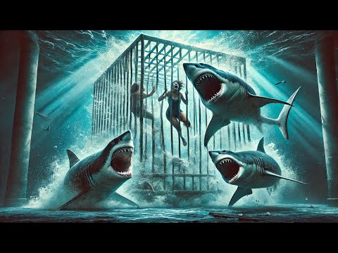 ثلاث قروش عملاقه تحاول قـ تـ ل اختين محبوسين داخل قفص فى قاع المحيط ملخص فيلم 47 Meters Down