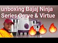 unboxing Bajaj Ninja Series Carve & Virtue