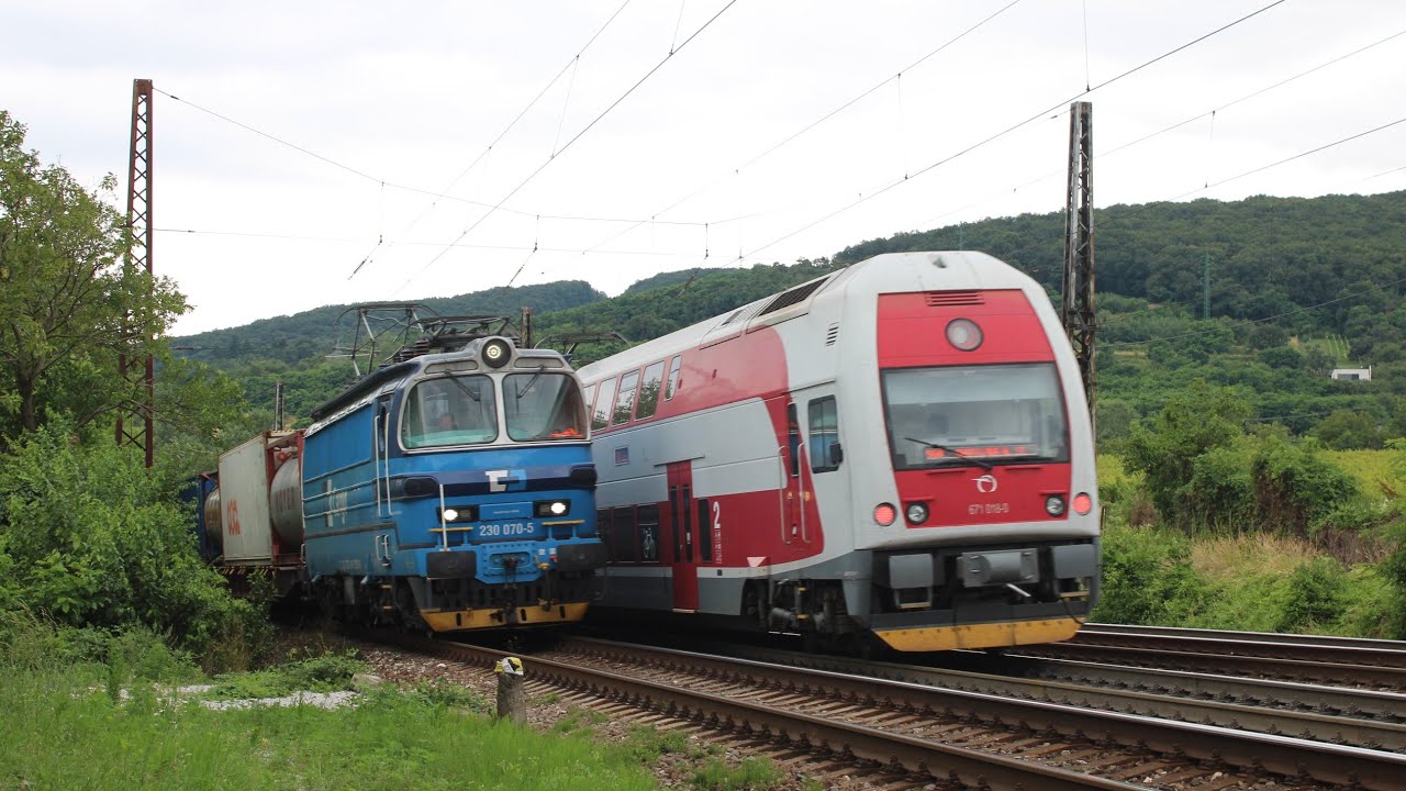 Vlaky Bratislava Vinohrady 3.7.2024