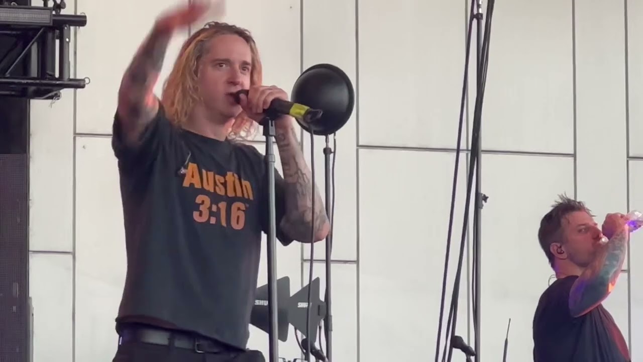 Underoath - Talks Playing In Basements @ Everwise 9/26/25 Indianapolis, IN