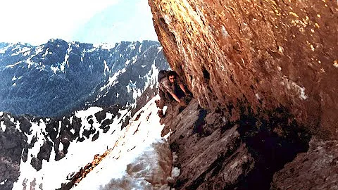 Climbing Mt. Constance, South Chute, Olympic Natio...