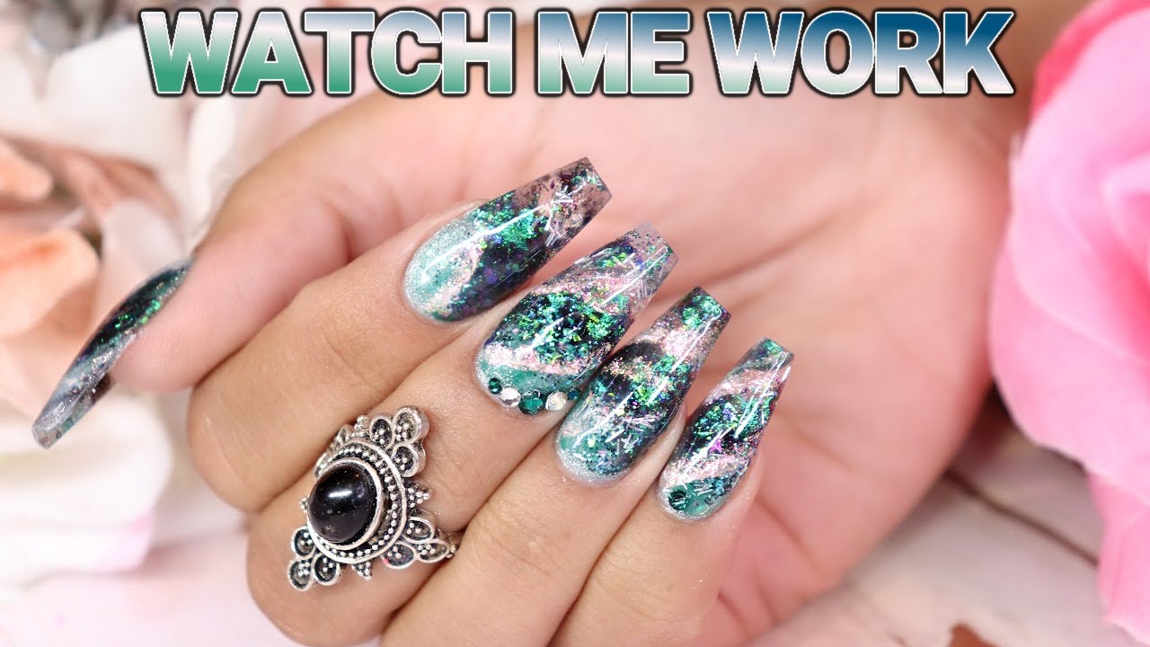 Acrylic nail removal, Prep. applying tips and how to encapsulate acrylic