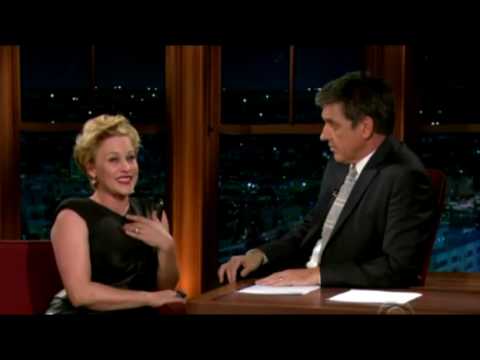 Patricia Arquette [ part 1 ] The Late Late Show with Craig Ferguson 10/01/2009