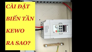 Hướng dẫn cài đặt biến tần máy bơm nước KEWO-How to setup KEWO solar pump inverter?