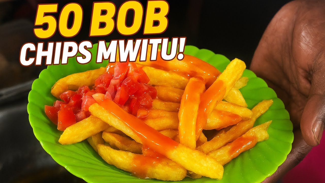 Real Kenyan Street Food | Chips Mwitu for Only 50 Bob in Rongai