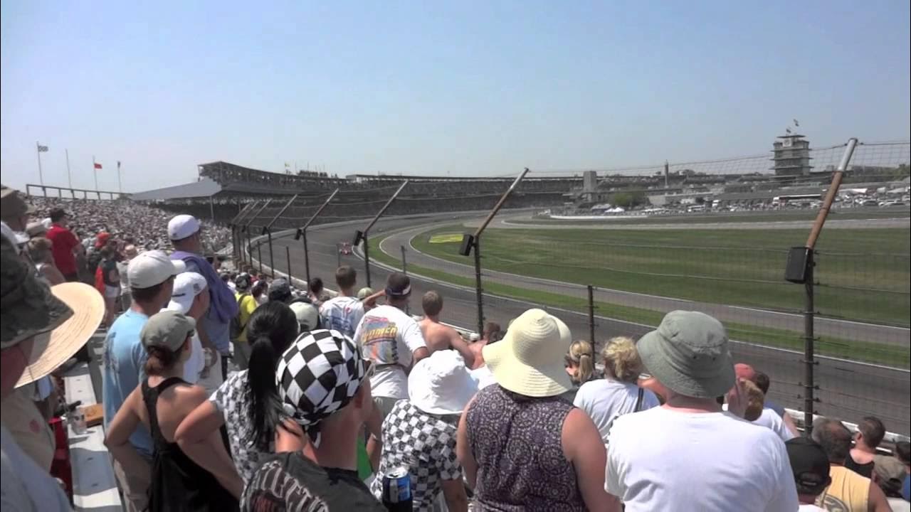 2012 インディ500のラスト5周（Sato chasing Franchitti  96th Indy500 ）