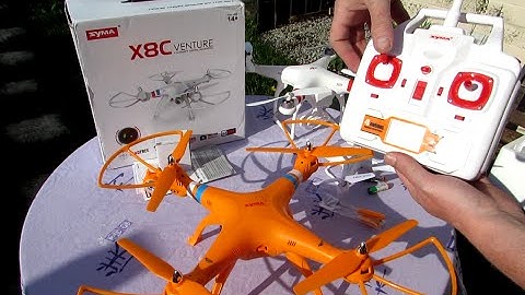 Syma X8C Venture Quadcopter - Unboxing & Flight Demo
