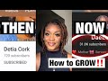 How to REALISTICALLY grow your Youtube Channel &amp; social media platforms in 2022! It&#39;s not too late!