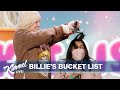 Jimmy Kimmel Helps Billie Eilish Cross Items Off Her Bucket List