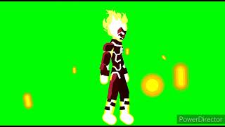 Ben 10 omniverse Heatblast transformation  (stick nodes)