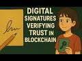 Blockchain Digital Signatures π | Simplified Explanation in Hindi | Day 4