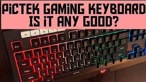 Pictek Gaming Keyboard Review
