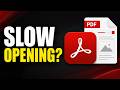Fix Adobe Acrobat Slow to Open PDFs | Adobe Acrobat Freezes When Opening | Adobe Reader Hangs