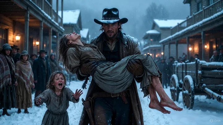 The Child Curled In The Snowbank, Shaking.Until The Cowboy Covered Her And Promised A New Life