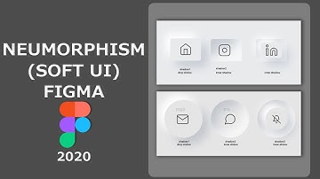 Figma tutorial- Neumorphism (Soft UI) style.