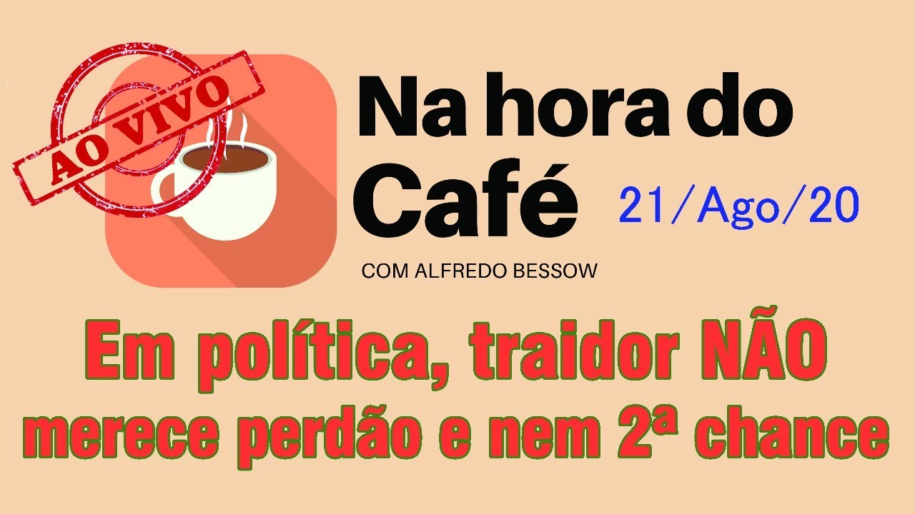 Na hora do café - Perdoar traidores SERÁ fatal para Bolsonaro