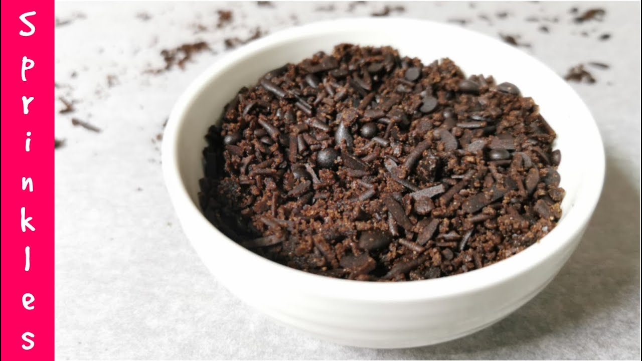 How to make Chocolate Sprinkles - DIY Chocolate Sprinkles