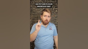 CAN I PUT FLOOR-TO-CEILING WINDOWS IN MY HOME? TAMPA GENERAL CONTRACTOR ANSWERS!