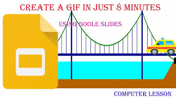 How to make a GIF/ Animated Google Classroom Banner Using Google Slides #POWERPOINT, #GOOGLE_SLIDES,