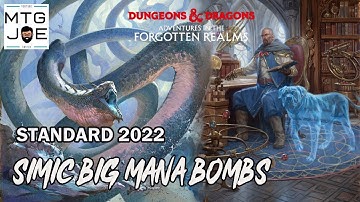 BIG MANA RAMP | Simic Ramp Standard 2022 Forgotten Realms | MTG Arena