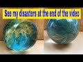 Make a Resin & Alcohol Ink Double Sided Sphere