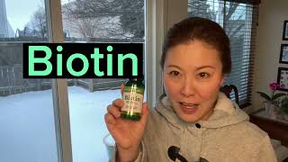 Biotin 10000mcg飲んでみた結果