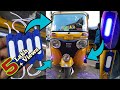 How to apply LED light in Auto ! Auto rickshaw ! Naveed Electration