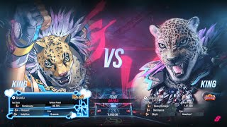 TEKKEN8 Mirror Match🔥  King vs King 4K HDR