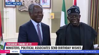 President Tinubu At 72 | Ministers, Political Associates Send Birthday Wishes