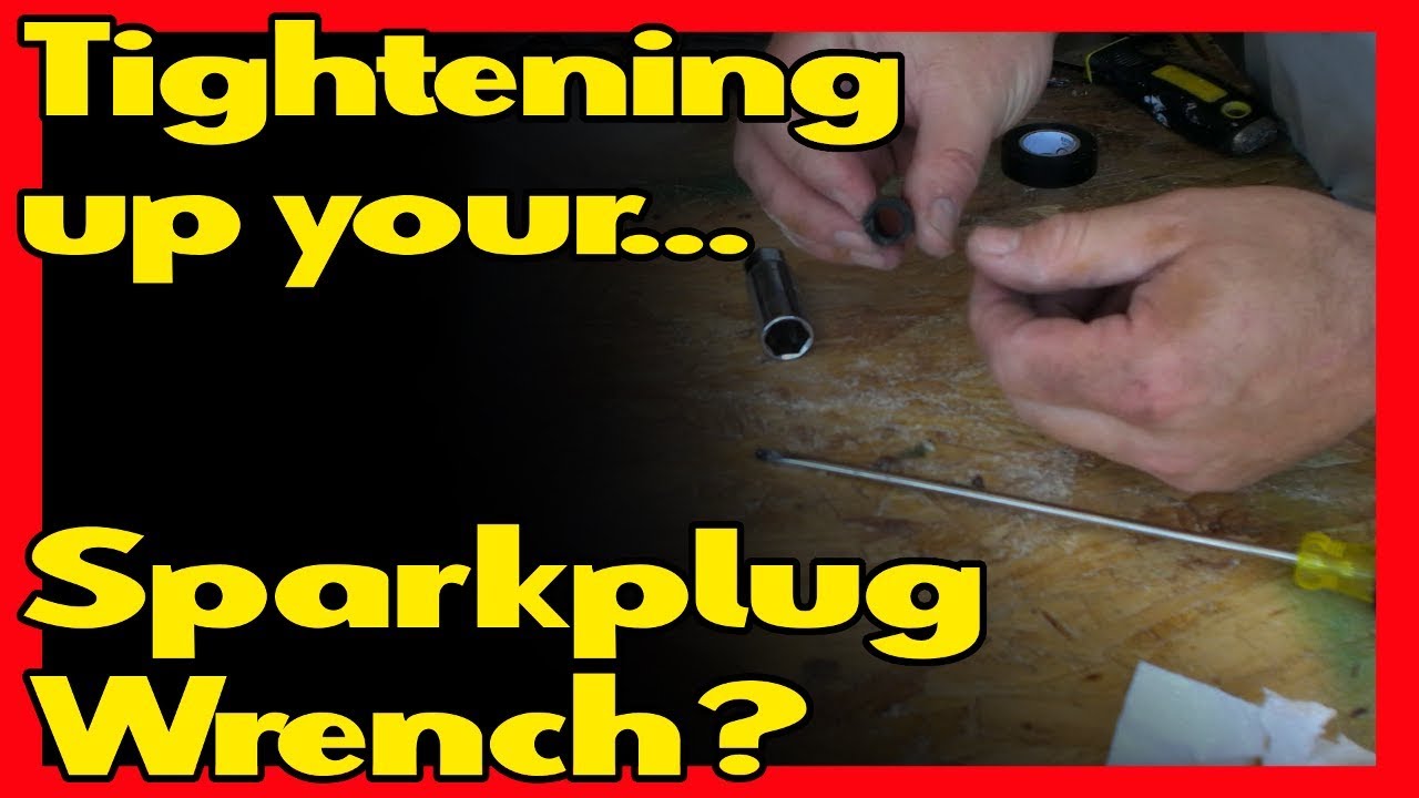 How to fix loose sparkplug wrench when spark plugs fall out of the